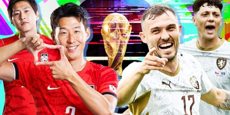 Hàn Quốc vs Cộng hòa Séc đều muốn có 3 điểm