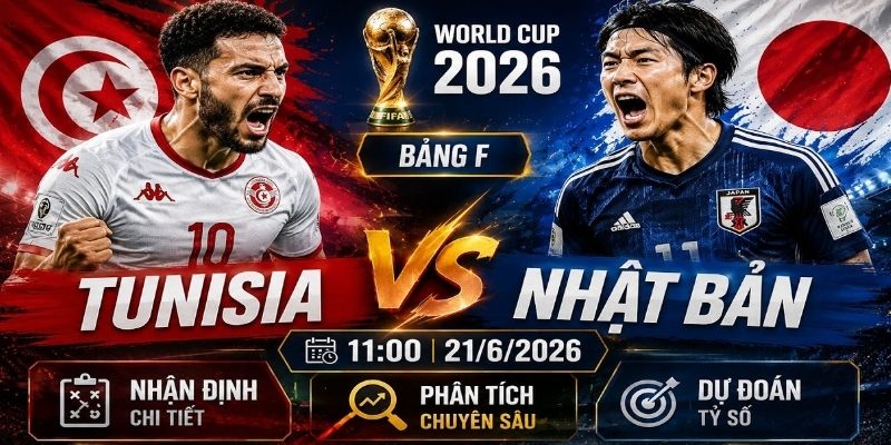 Tunisia vs Nhật Bản đang ở hai trạng thái tinh thần hoàn toàn đối lập