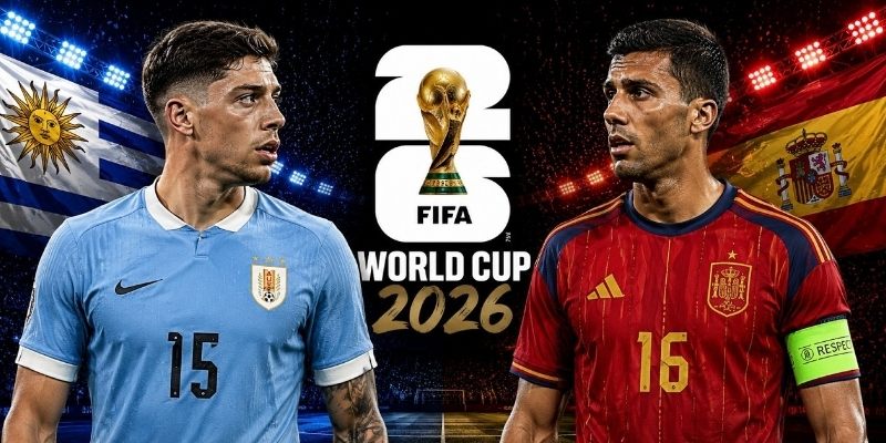 Uruguay vs Tây Ban Nha đang ở những vị thế đối lập