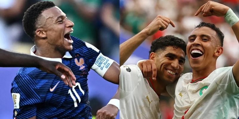 Pháp vs Morocco đều đang chơi tốt